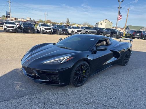 Black 2021 Chevrolet Corvette Stingray w/1LT