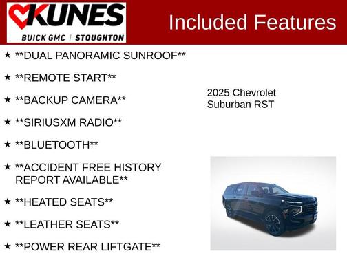 2025 Chevrolet Suburban RST