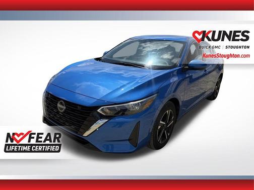 Electric Blue Metallic 2025 Nissan Sentra SV