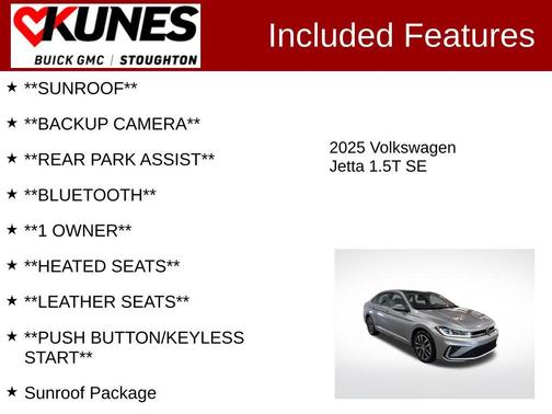 2025 Volkswagen Jetta 1.5T SE