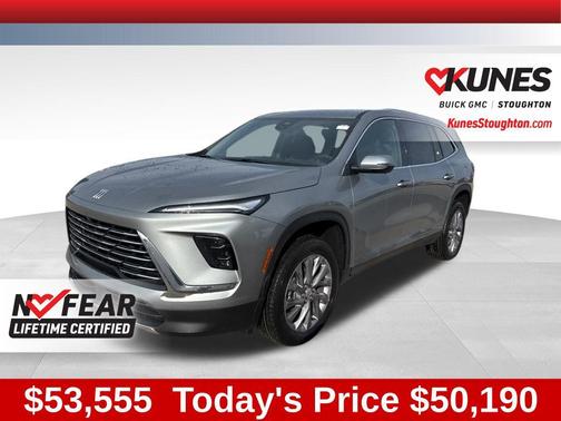 moonstone gray metallic 2026 Buick Enclave Preferred