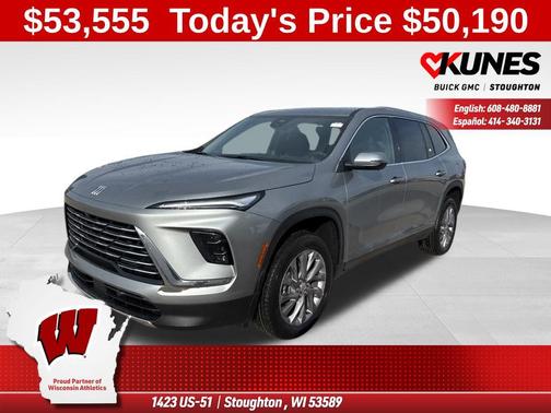 moonstone gray metallic 2026 Buick Enclave Preferred