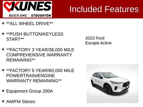 2023 Ford Escape Active