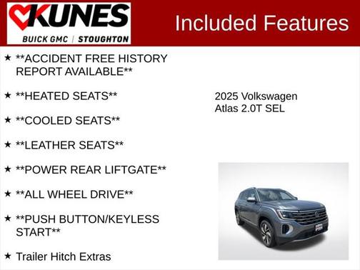 2025 Volkswagen Atlas 2.0T SEL