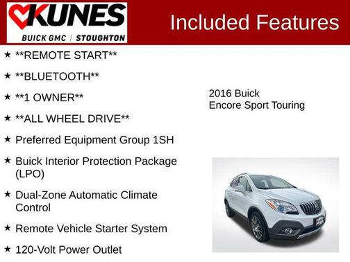 2016 Buick Encore Sport Touring