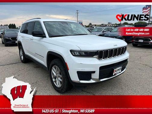 Bright White Clearcoat 2023 Jeep Grand Cherokee L Laredo