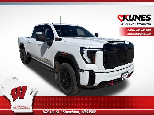 Summit White 2025 GMC Sierra 2500 AT4
