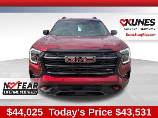 Volcanic Red Tintcoat 2026 GMC Terrain AWD AT4