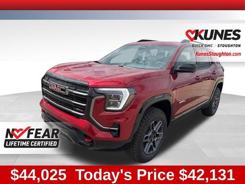 Volcanic Red Tintcoat 2026 GMC Terrain AWD AT4