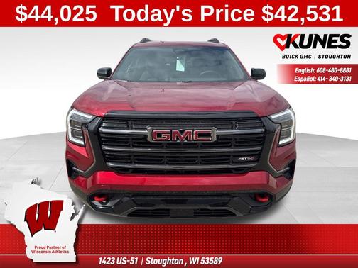 Volcanic Red Tintcoat 2026 GMC Terrain AWD AT4