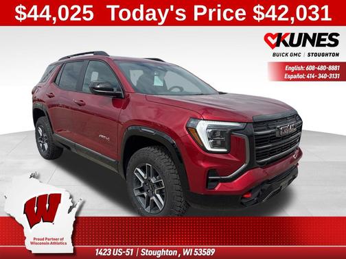 Volcanic Red Tintcoat 2026 GMC Terrain AWD AT4