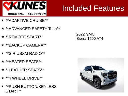 2022 GMC Sierra 1500 AT4