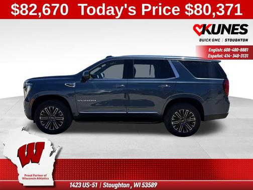 Downpour Metallic 2026 GMC Yukon 4WD Elevation
