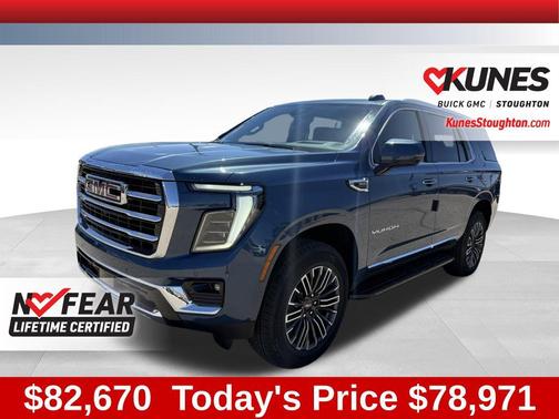 Downpour Metallic 2026 GMC Yukon 4WD Elevation