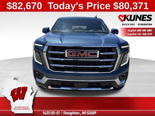 Downpour Metallic 2026 GMC Yukon 4WD Elevation