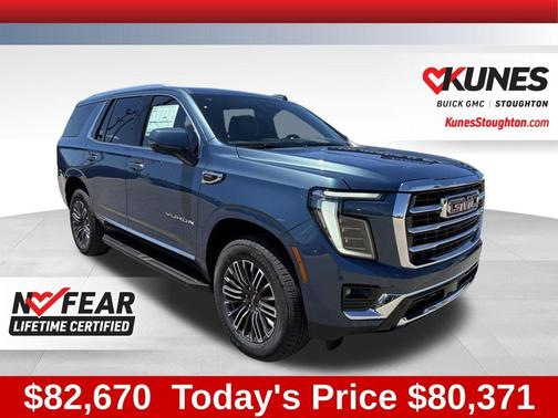 Downpour Metallic 2026 GMC Yukon 4WD Elevation