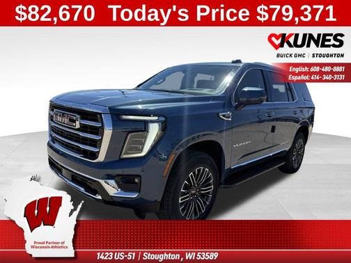 Downpour Metallic 2026 GMC Yukon 4WD Elevation