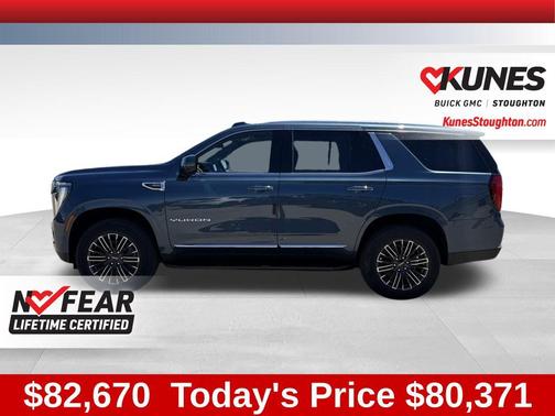 Downpour Metallic 2026 GMC Yukon 4WD Elevation