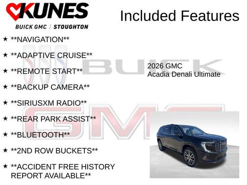 Ebony Twilight Metallic 2026 GMC Acadia Denali