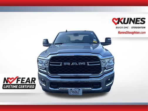 Billet Silver Metallic Clearcoat 2024 RAM 3500 Big Horn Crew Cab 4x4 8' Box