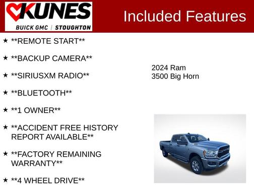Billet Silver Metallic Clearcoat 2024 RAM 3500 Big Horn Crew Cab 4x4 8' Box