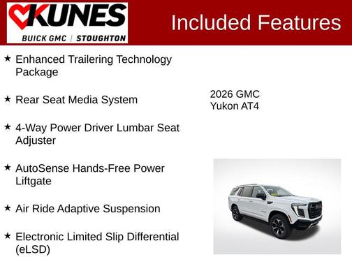 2026 GMC Yukon 4WD AT4