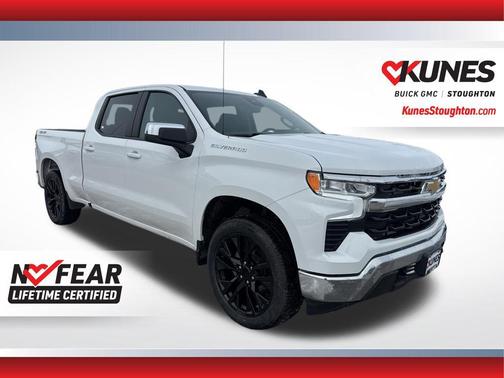 Summit White 2025 Chevrolet Silverado 1500 LT