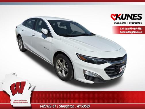 Summit White 2022 Chevrolet Malibu FWD LT
