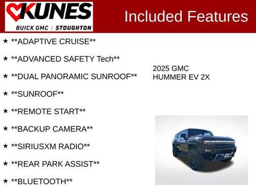 2025 GMC HUMMER EV SUV 2X