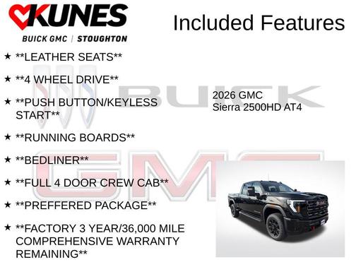 2026 GMC Sierra 2500 AT4