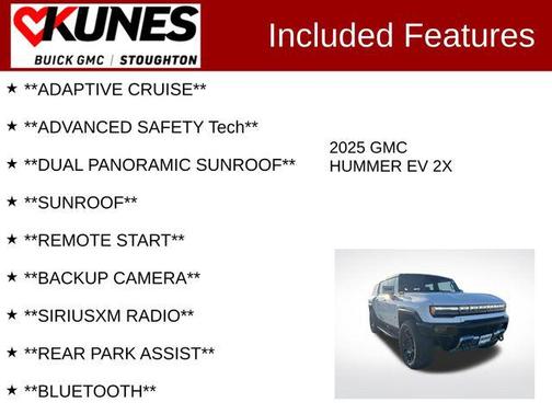 2025 GMC HUMMER EV SUV 2X