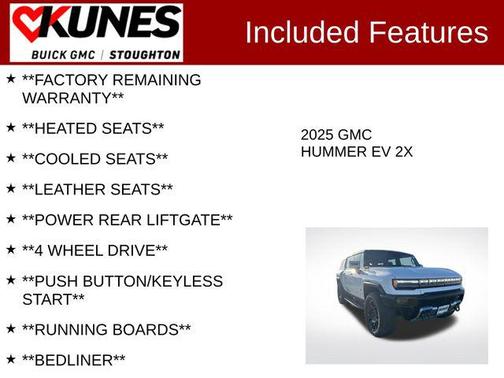 2025 GMC HUMMER EV SUV 2X