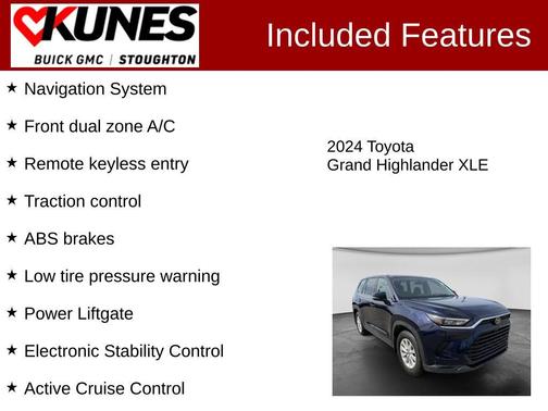 Blueprint 2024 Toyota Grand Highlander XLE