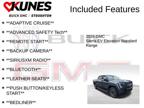 2026 GMC Sierra EV Standard Range Elevation