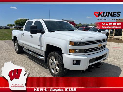 Summit White 2018 Chevrolet Silverado 2500 LTZ