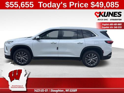 Iridescent White Tricoat 2026 Buick Enclave Preferred FWD