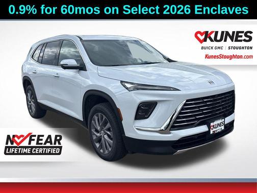 Iridescent White Tricoat 2026 Buick Enclave Preferred FWD