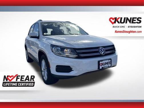 Pure White 2018 Volkswagen Tiguan Limited 2.0T 4MOTION