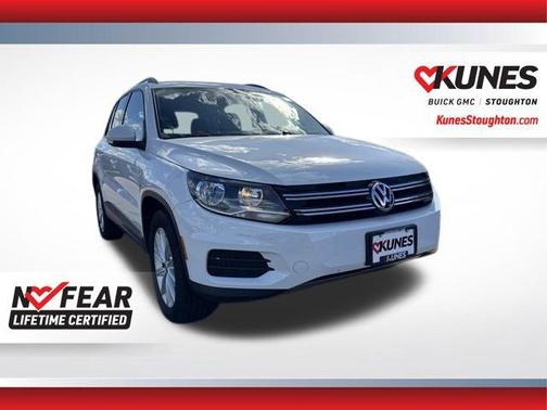 Pure White 2018 Volkswagen Tiguan Limited 2.0T 4MOTION