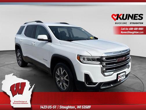 Summit White 2023 GMC Acadia SLT