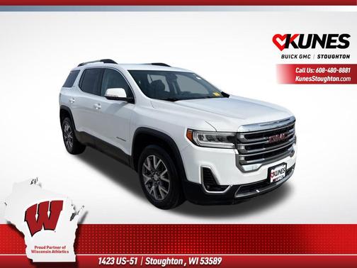 Summit White 2023 GMC Acadia SLT