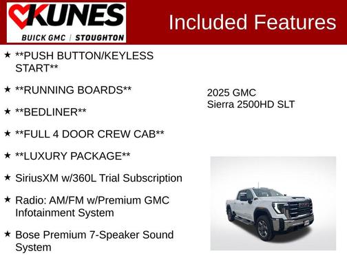 2025 GMC Sierra 2500 SLT