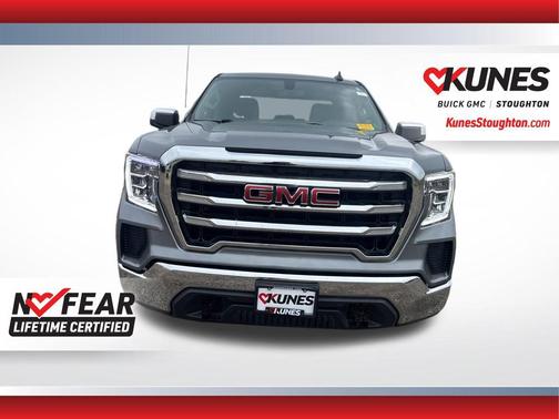 Satin Steel Metallic 2021 GMC Sierra 1500 SLE