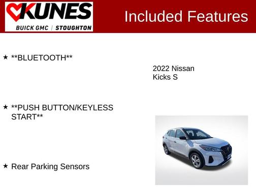2022 Nissan Kicks S