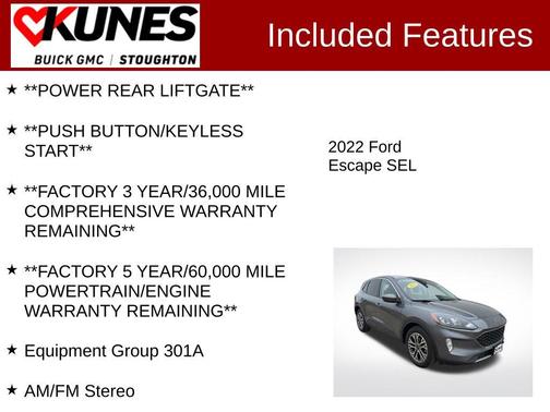 2022 Ford Escape SEL