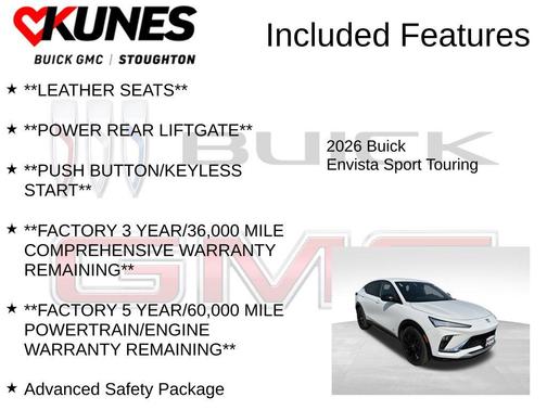 Summit White 2026 Buick Envista Sport Touring FWD