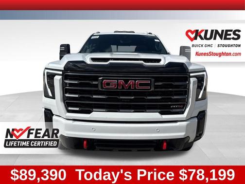 Summit White 2026 GMC Sierra 2500 AT4