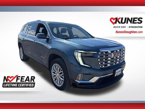 Downpour Metallic 2025 GMC Acadia Denali