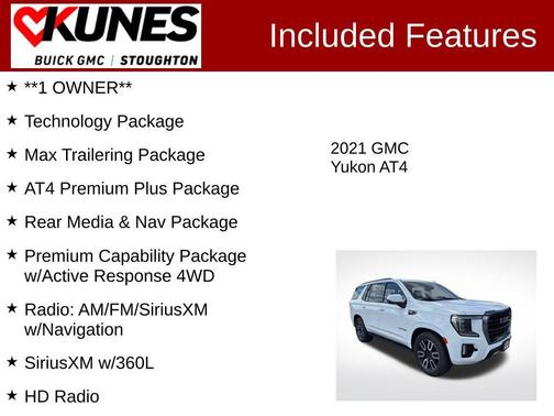 2021 GMC Yukon 4WD AT4