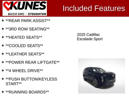 2025 Cadillac Escalade Sport